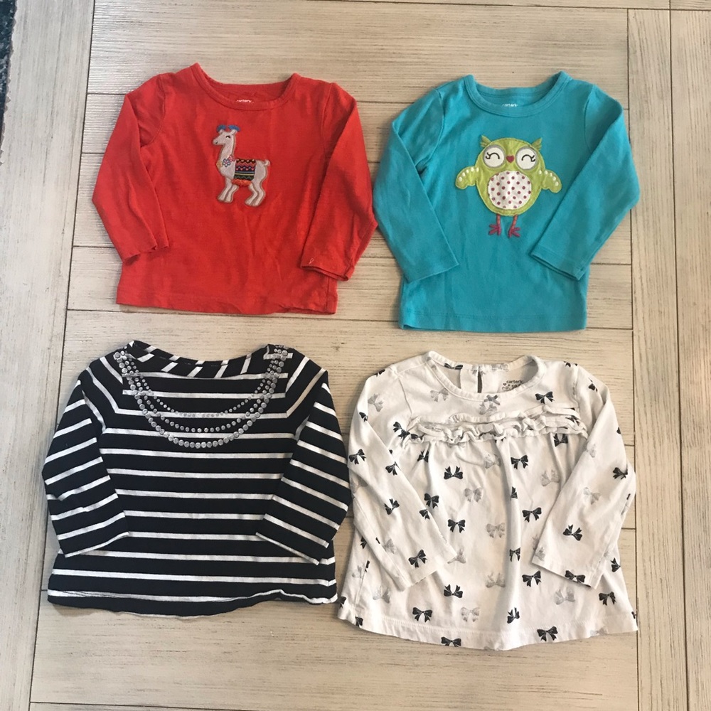 Lot of 4 18mo Fall/Winter Shirts